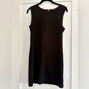 Forever 21 Little Black Dress Sheath Stretch Classic LBD Size Large